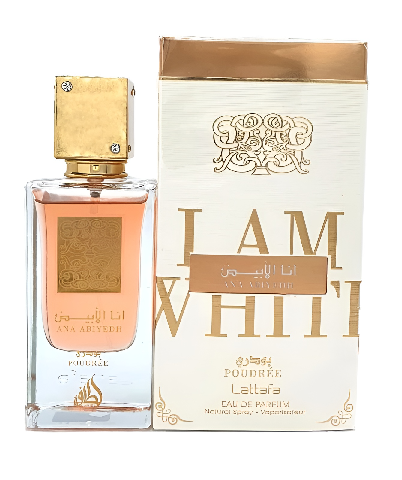 Ana Abiyedh Poudree by Lattafa 60ml